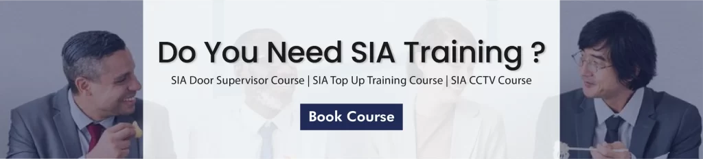 SIA Training courses