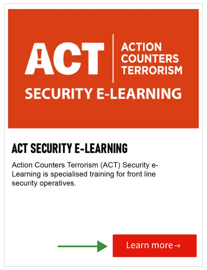 ACT Security e-Learning