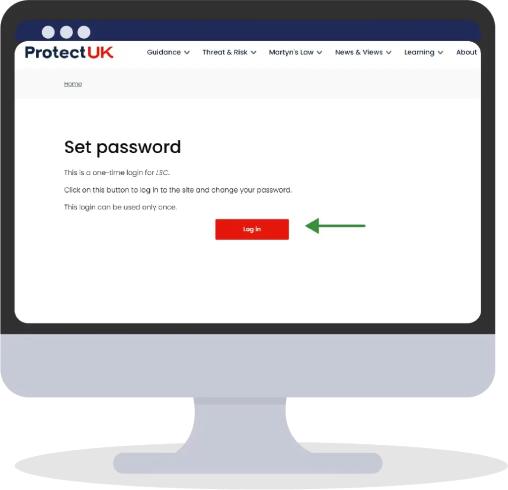 Register for an ACT Protect Account Step 1E