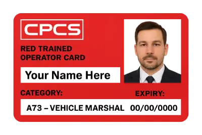 CPCS Red Trained Operator course
