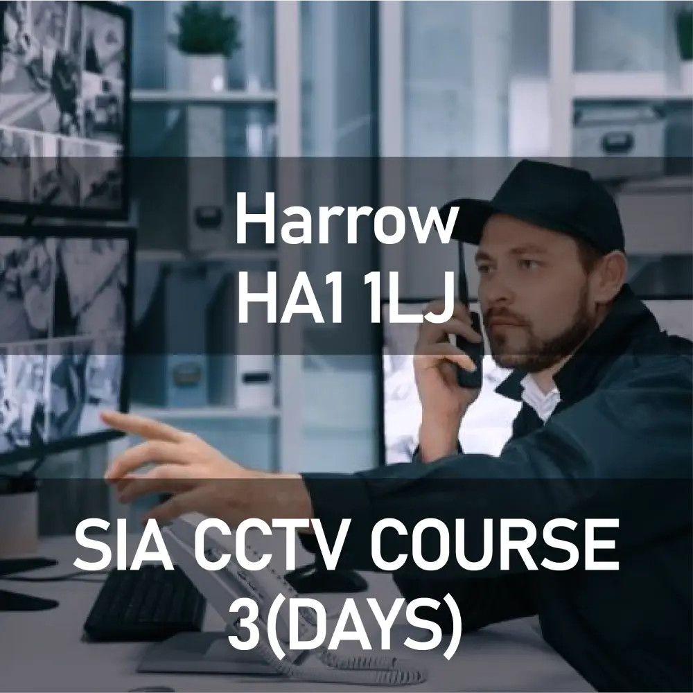 SIA CCTV Course Harrow