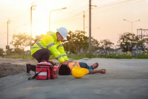 Securing the Area to Prevent Further Accidents