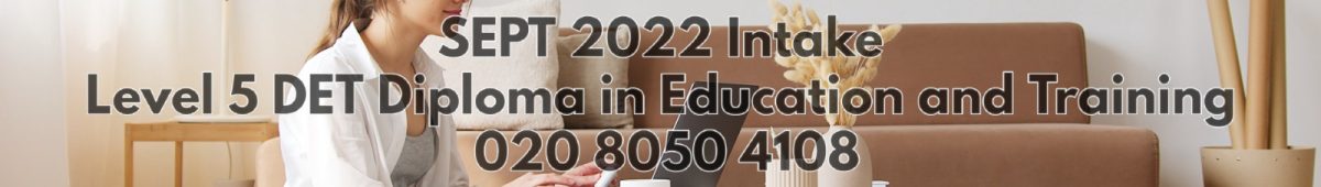 Diploma In Education and Training DET Course